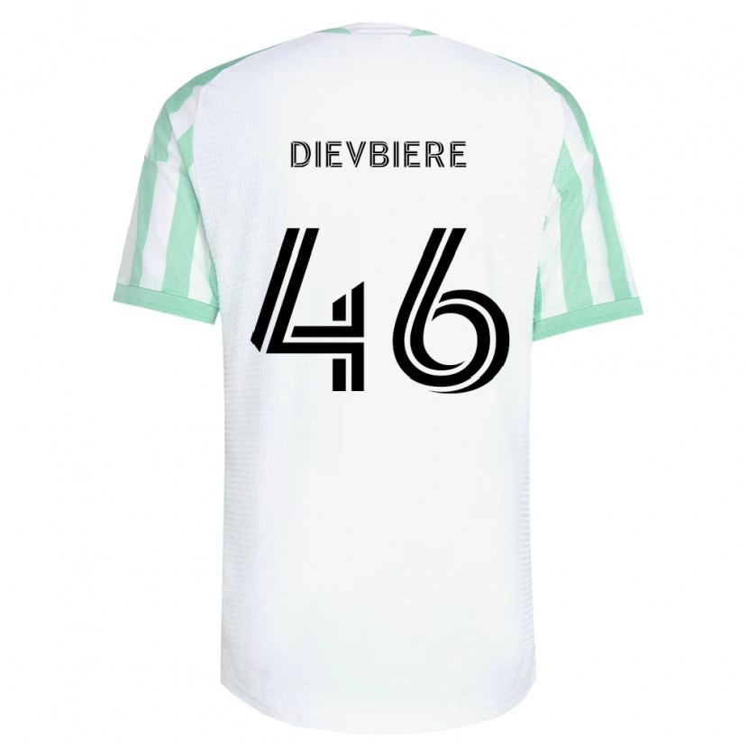 Danxen Damen Vona Dievbiere #46 Hellgrün Schwarz Weiß Auswärtstrikot Trikot 2026/27 T-Shirt Österreich