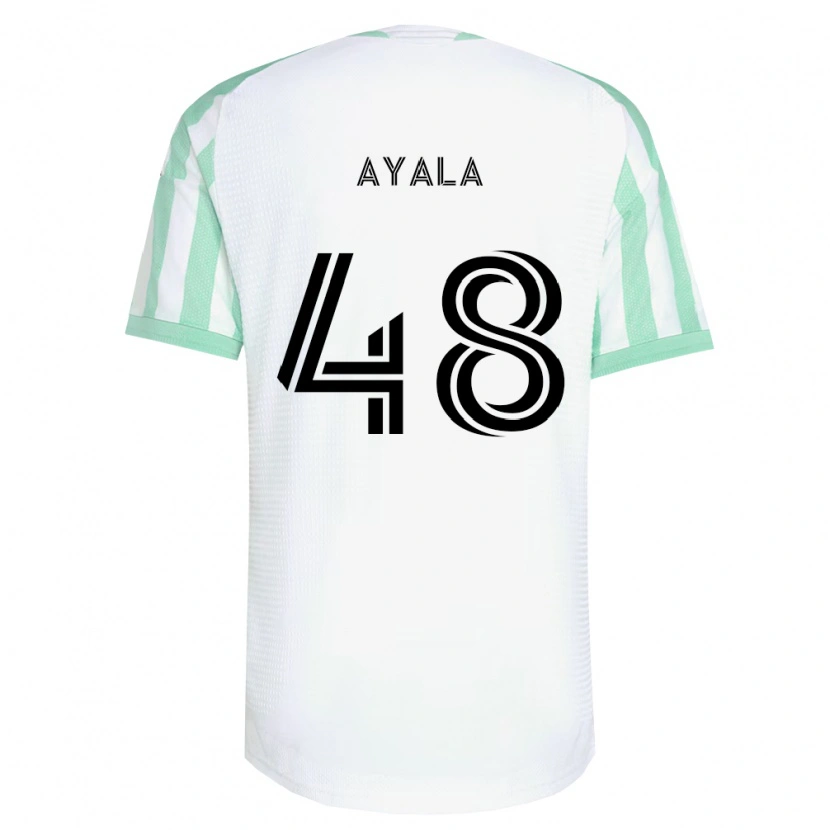 Danxen Damen Christian Ayala #48 Hellgrün Schwarz Weiß Auswärtstrikot Trikot 2026/27 T-Shirt Österreich