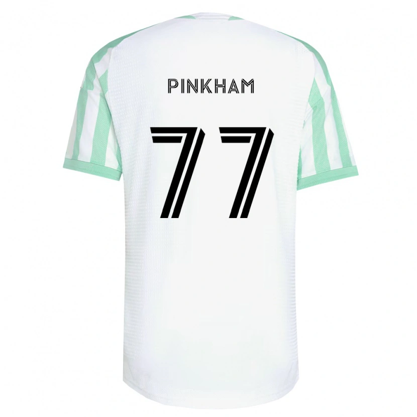 Danxen Damen Chris Pinkham #77 Hellgrün Schwarz Weiß Auswärtstrikot Trikot 2026/27 T-Shirt Österreich