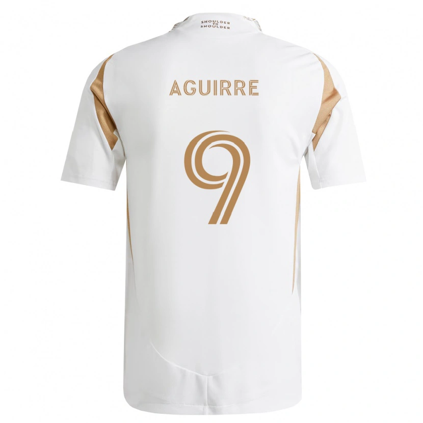 Danxen Damen Dustin Aguirre #9 Weiß Braun Auswärtstrikot Trikot 2026/27 T-Shirt Österreich