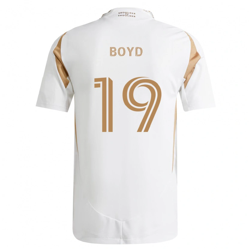 Danxen Damen Tyler Boyd #19 Weiß Braun Auswärtstrikot Trikot 2026/27 T-Shirt Österreich