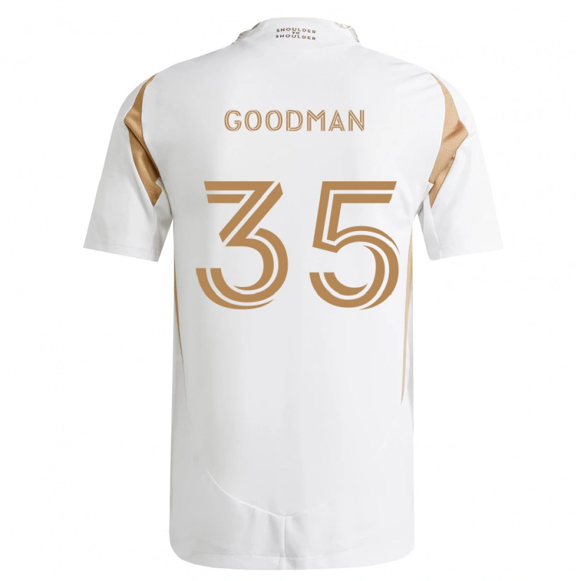 Danxen Damen Luke Goodman #35 Weiß Braun Auswärtstrikot Trikot 2026/27 T-Shirt Österreich
