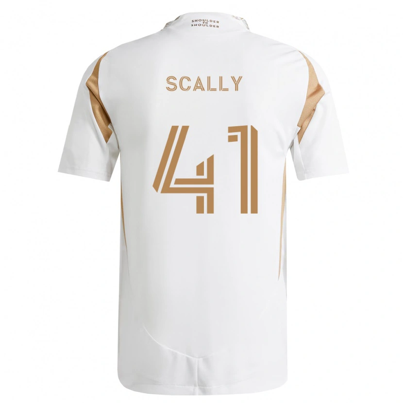 Danxen Damen Ethan Scally #41 Weiß Braun Auswärtstrikot Trikot 2026/27 T-Shirt Österreich