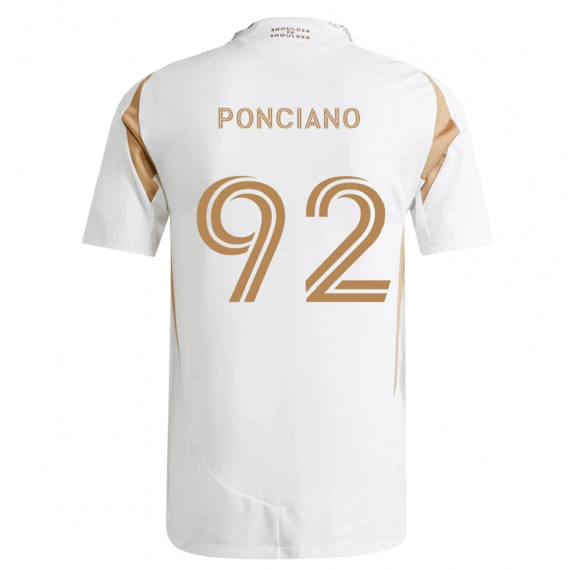 Danxen Damen Emir Ponciano #92 Weiß Braun Auswärtstrikot Trikot 2026/27 T-Shirt Österreich