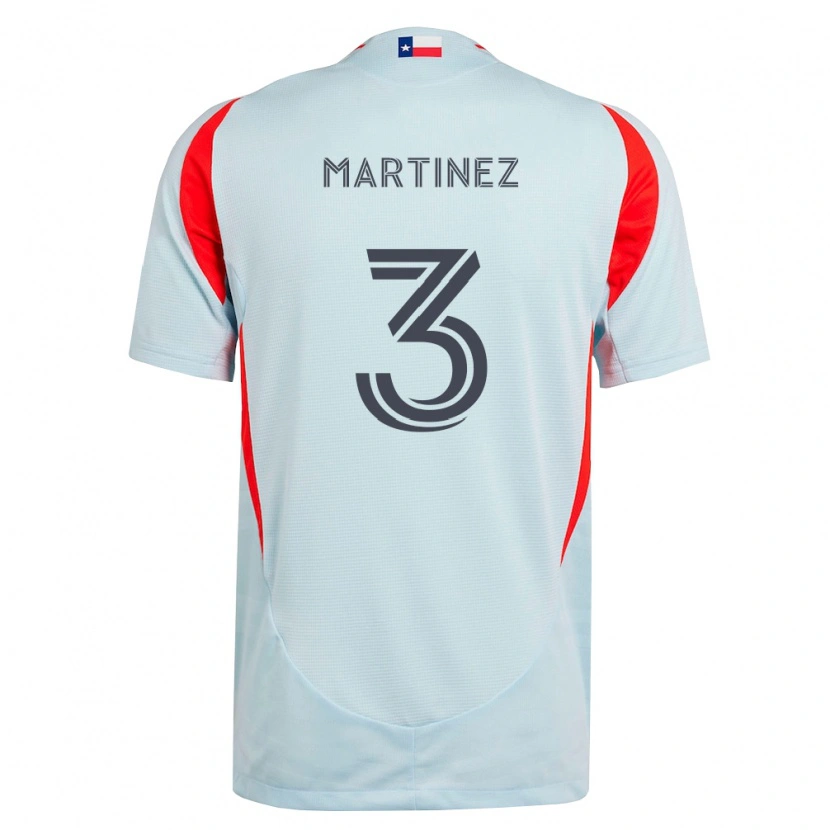 Danxen Damen José Antonio Martínez #3 Dunkelgrau Weiß Rot Auswärtstrikot Trikot 2026/27 T-Shirt Österreich