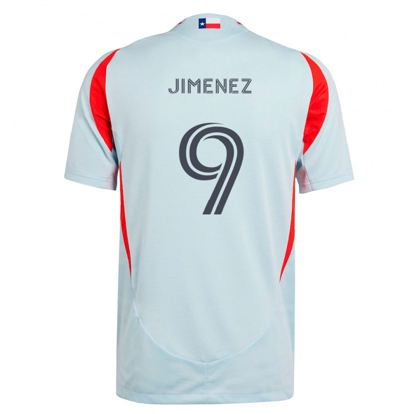 Danxen Damen Jesús Jiménez #9 Dunkelgrau Weiß Rot Auswärtstrikot Trikot 2026/27 T-Shirt Österreich