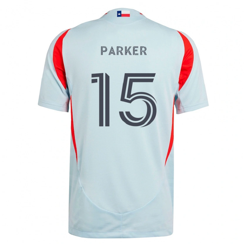 Danxen Damen Isaiah Parker #15 Dunkelgrau Weiß Rot Auswärtstrikot Trikot 2026/27 T-Shirt Österreich