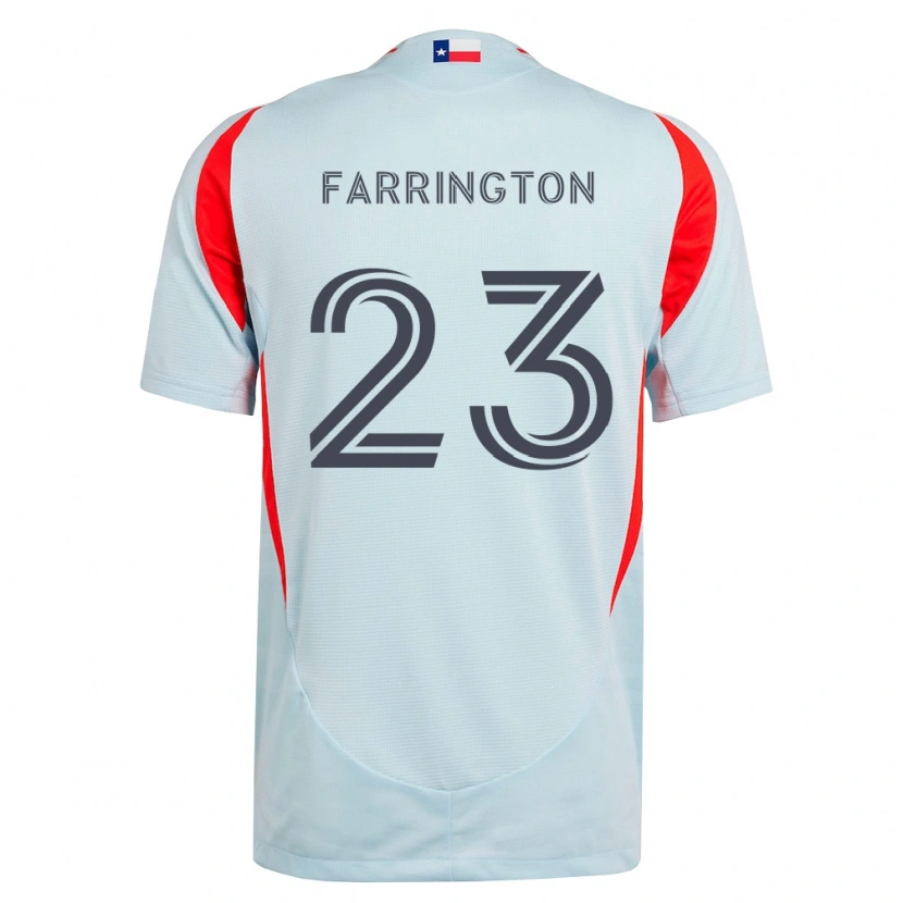 Danxen Damen Logan Farrington #23 Dunkelgrau Weiß Rot Auswärtstrikot Trikot 2026/27 T-Shirt Österreich
