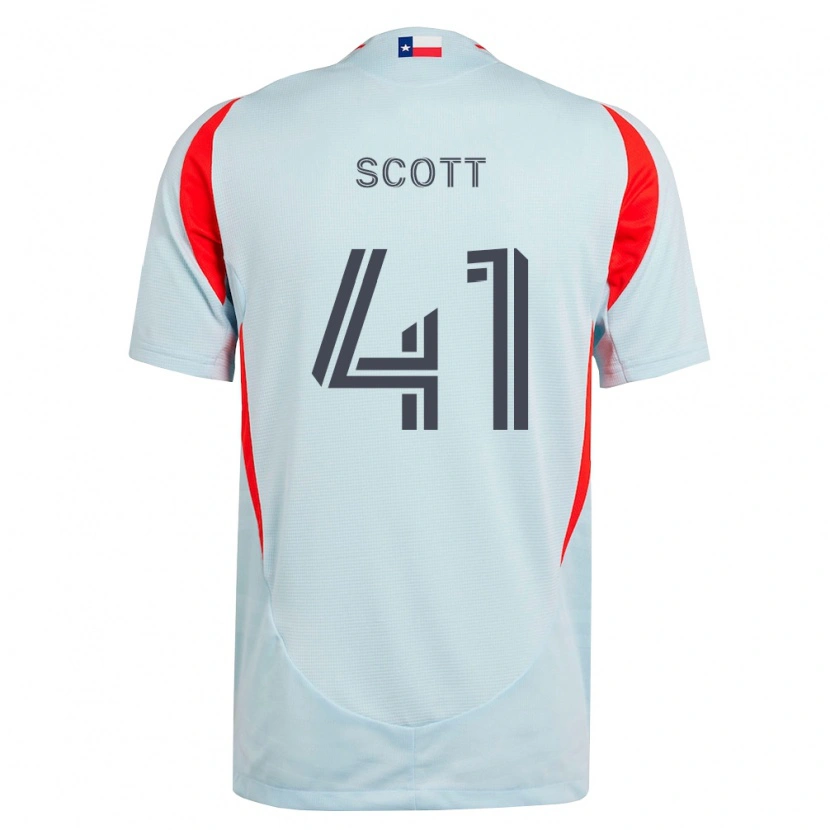 Danxen Damen Tarik Scott #41 Dunkelgrau Weiß Rot Auswärtstrikot Trikot 2026/27 T-Shirt Österreich