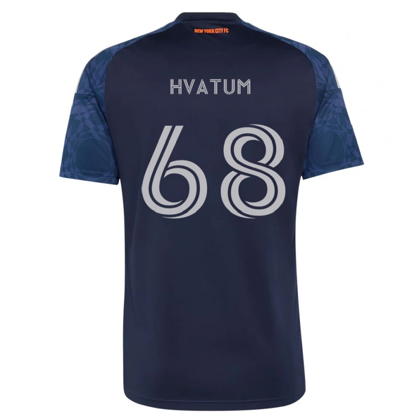 Danxen Damen Henrik Hvatum #68 Tiefblau Weiß Auswärtstrikot Trikot 2026/27 T-Shirt Österreich