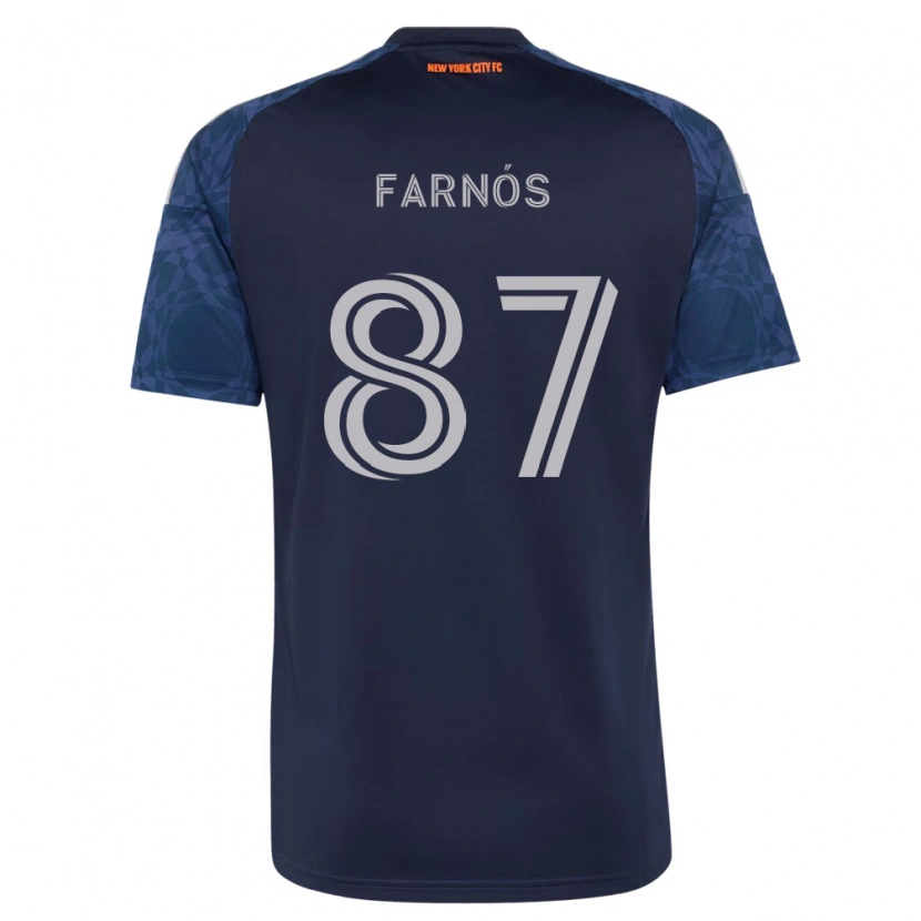 Danxen Damen Arnau Farnós #87 Tiefblau Weiß Auswärtstrikot Trikot 2026/27 T-Shirt Österreich