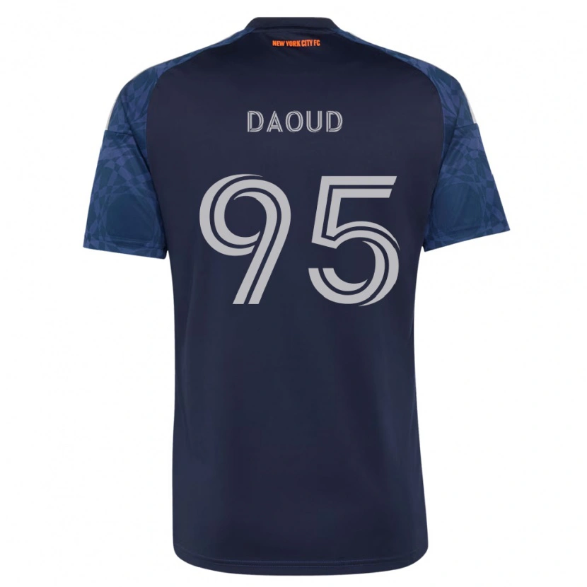 Danxen Damen Rami Daoud #95 Tiefblau Weiß Auswärtstrikot Trikot 2026/27 T-Shirt Österreich