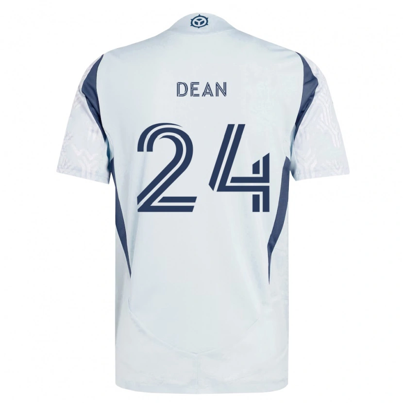 Danxen Damen Jonathan Dean #24 Blau Grau Weiß Auswärtstrikot Trikot 2026/27 T-Shirt Österreich