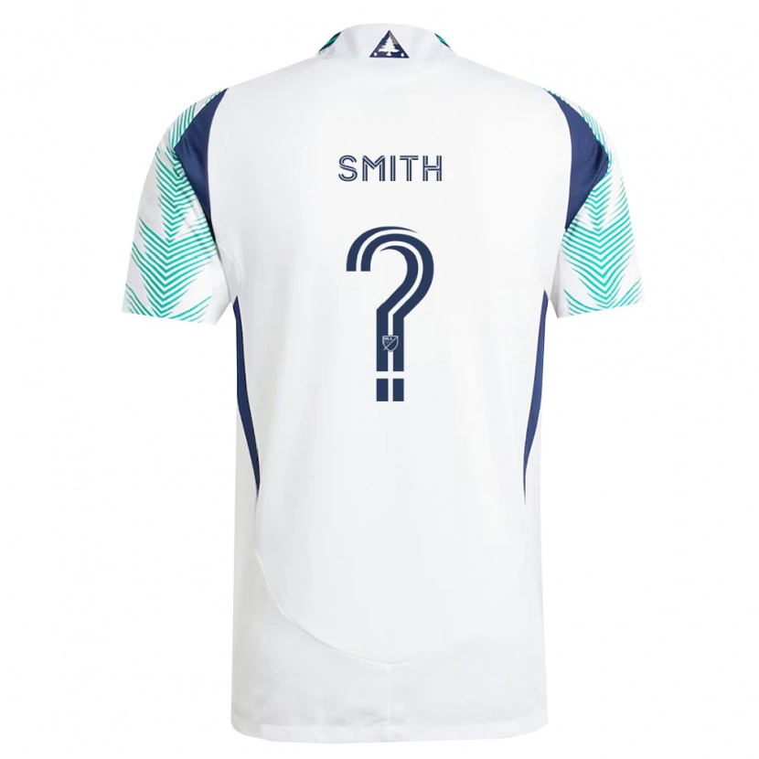 Danxen Damen Braedon Smith #0 Weiß Marineblau Hellgrün Auswärtstrikot Trikot 2026/27 T-Shirt Österreich