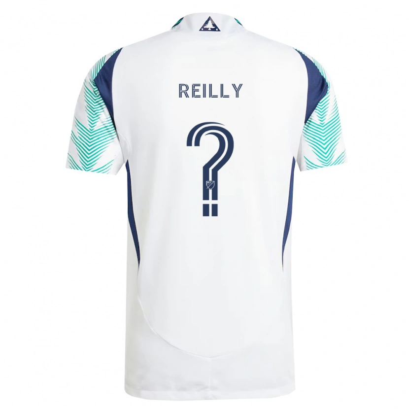 Danxen Damen Aidan Reilly #0 Weiß Marineblau Hellgrün Auswärtstrikot Trikot 2026/27 T-Shirt Österreich