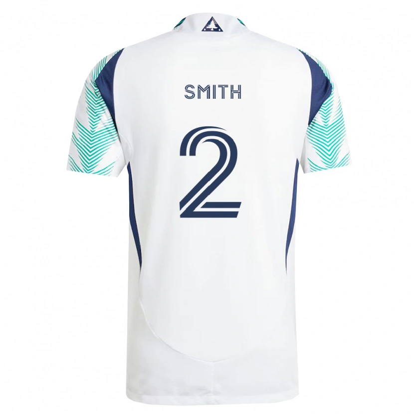 Danxen Damen Jared Smith #2 Weiß Marineblau Hellgrün Auswärtstrikot Trikot 2026/27 T-Shirt Österreich
