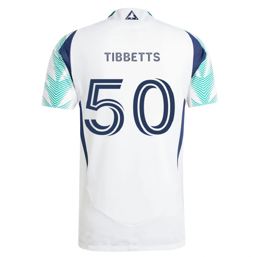 Danxen Damen Matthew Tibbetts #50 Weiß Marineblau Hellgrün Auswärtstrikot Trikot 2026/27 T-Shirt Österreich