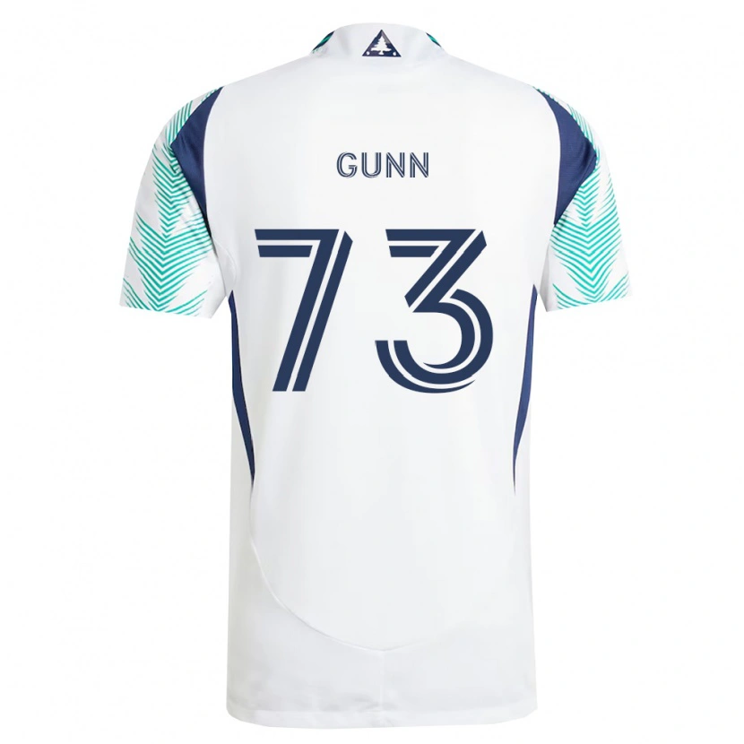 Danxen Damen Jd Gunn #73 Weiß Marineblau Hellgrün Auswärtstrikot Trikot 2026/27 T-Shirt Österreich
