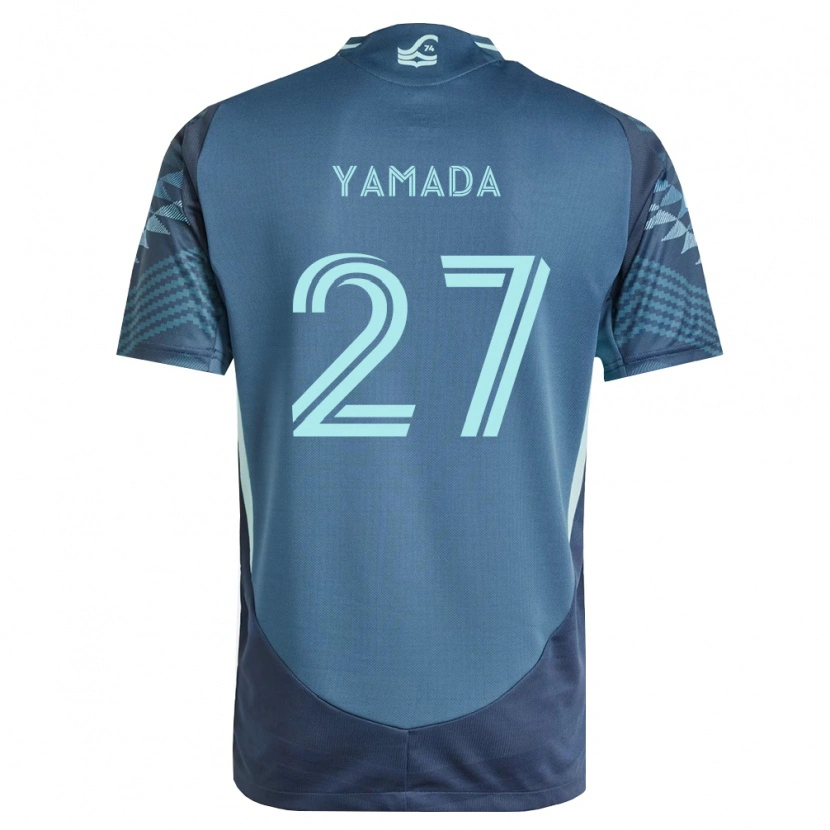 Danxen Damen Hikari Yamada #27 Marineblau Grün Auswärtstrikot Trikot 2026/27 T-Shirt Österreich