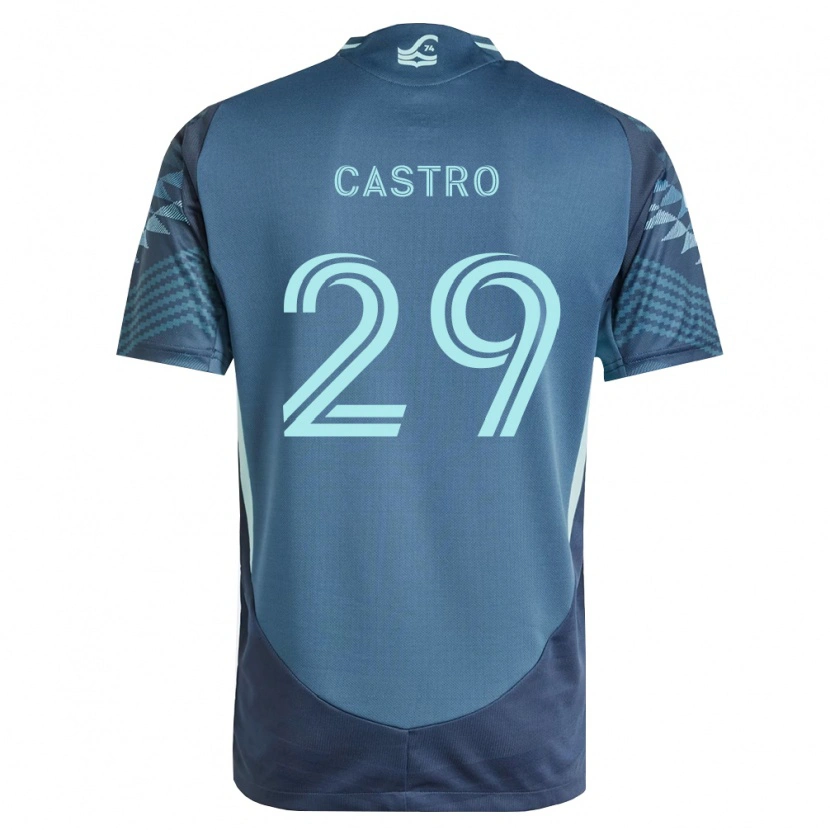 Danxen Damen Jacob Castro #29 Marineblau Grün Auswärtstrikot Trikot 2026/27 T-Shirt Österreich