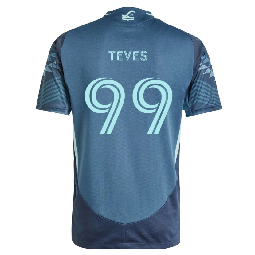 Danxen Damen Dylan Teves #99 Marineblau Grün Auswärtstrikot Trikot 2026/27 T-Shirt Österreich