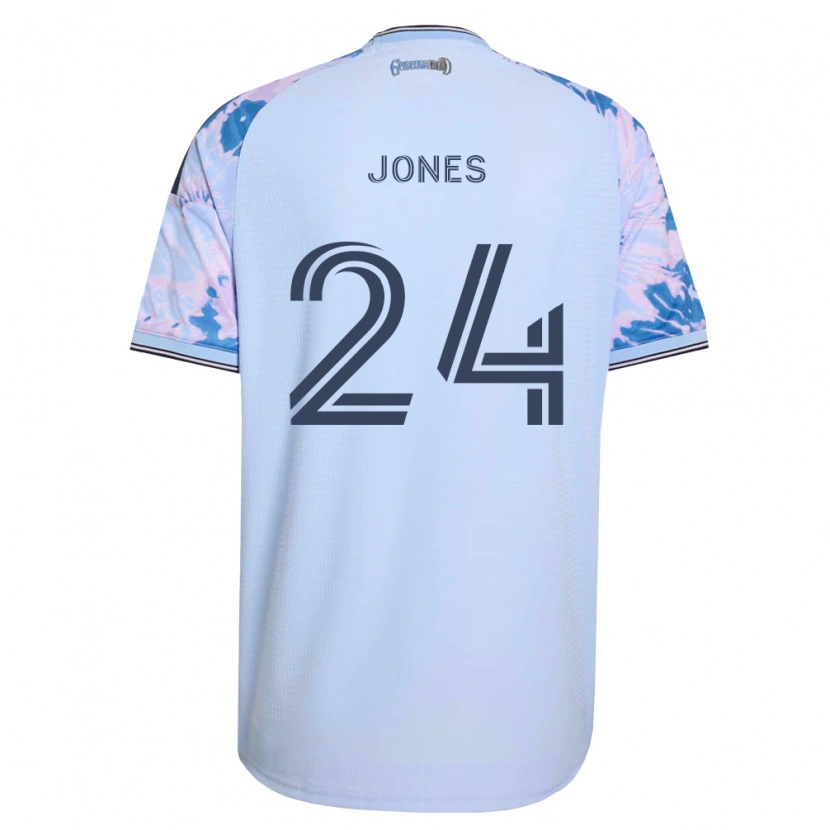 Danxen Damen Dejuan Jones #24 Königsblau Weiß Schwarz Auswärtstrikot Trikot 2026/27 T-Shirt Österreich