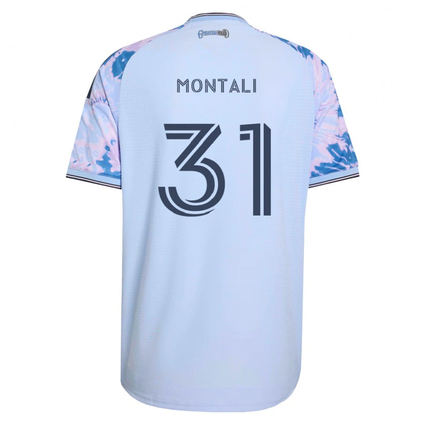 Danxen Damen Francesco Montali #31 Königsblau Weiß Schwarz Auswärtstrikot Trikot 2026/27 T-Shirt Österreich