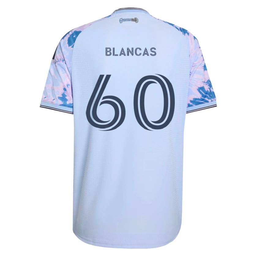 Danxen Damen Eduardo Blancas #60 Königsblau Weiß Schwarz Auswärtstrikot Trikot 2026/27 T-Shirt Österreich