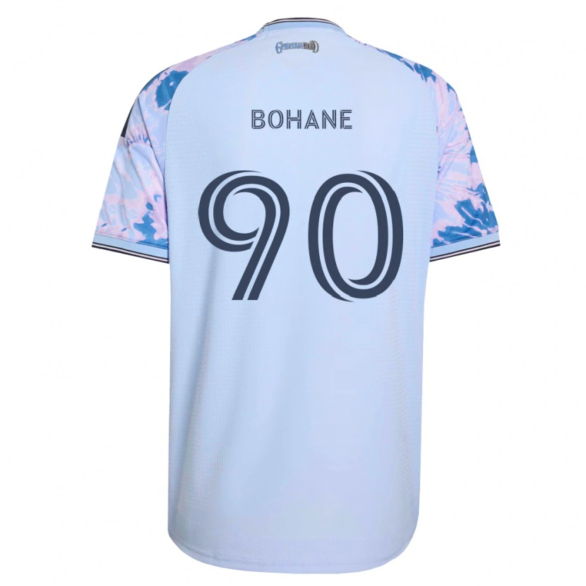 Danxen Damen Zach Bohane #90 Königsblau Weiß Schwarz Auswärtstrikot Trikot 2026/27 T-Shirt Österreich