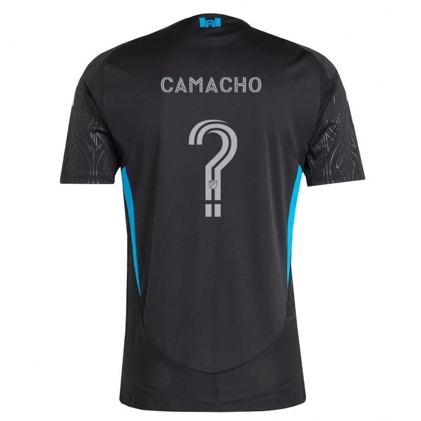 Danxen Damen Jaydus Camacho #0 Schwarz Weiß Himmelblau Auswärtstrikot Trikot 2026/27 T-Shirt Österreich