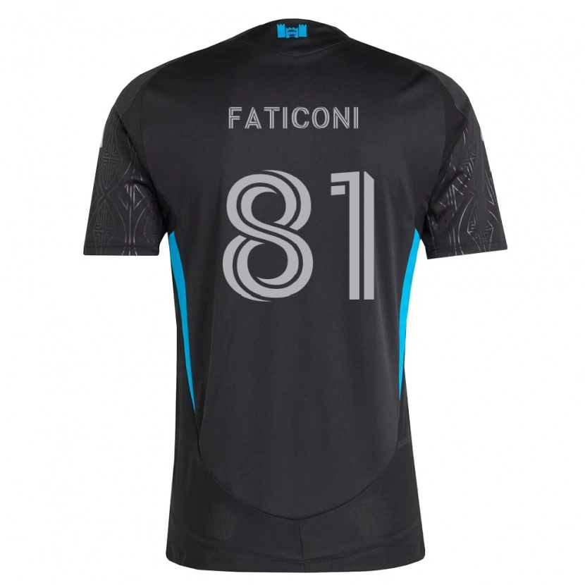 Danxen Damen Trey Faticoni #81 Schwarz Weiß Himmelblau Auswärtstrikot Trikot 2026/27 T-Shirt Österreich