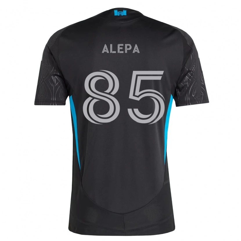 Danxen Damen Landon Alepa #85 Schwarz Weiß Himmelblau Auswärtstrikot Trikot 2026/27 T-Shirt Österreich