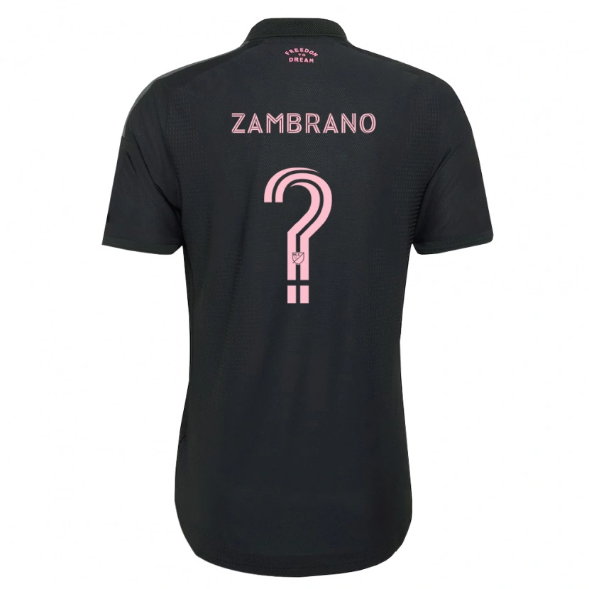 Danxen Damen Matteo Zambrano #0 Pink Schwarz Weiß Auswärtstrikot Trikot 2026/27 T-Shirt Österreich