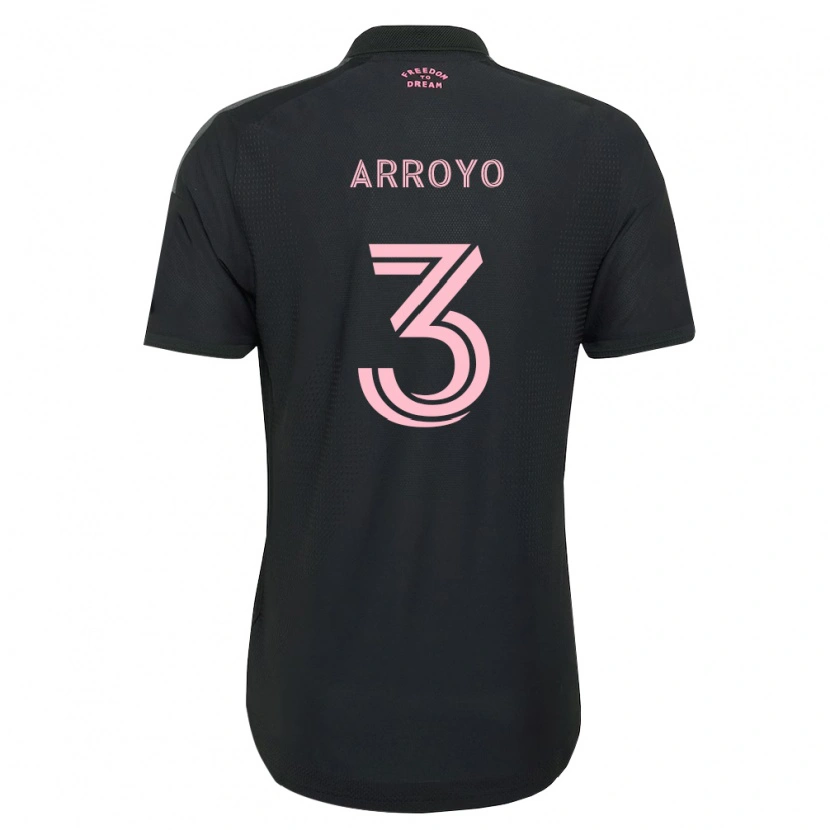 Danxen Damen Dixon Arroyo #3 Pink Schwarz Weiß Auswärtstrikot Trikot 2026/27 T-Shirt Österreich