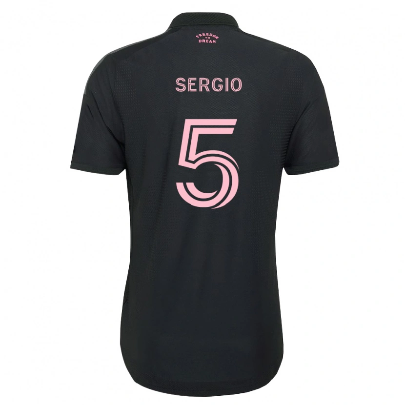 Danxen Damen Sergio Busquets #5 Pink Schwarz Weiß Auswärtstrikot Trikot 2026/27 T-Shirt Österreich