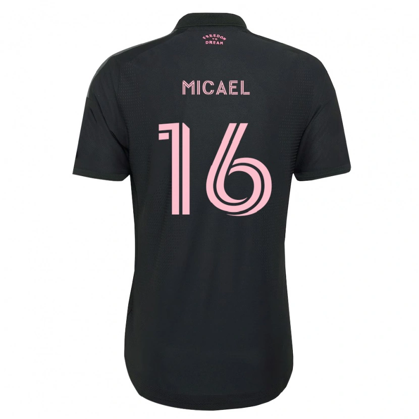 Danxen Damen Micael Dos Santos Silva #16 Pink Schwarz Weiß Auswärtstrikot Trikot 2026/27 T-Shirt Österreich