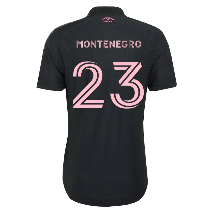Danxen Damen Ricardo Montenegro #23 Pink Schwarz Weiß Auswärtstrikot Trikot 2026/27 T-Shirt Österreich