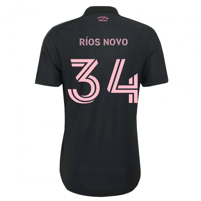 Danxen Damen Rocco Ríos Novo #34 Pink Schwarz Weiß Auswärtstrikot Trikot 2026/27 T-Shirt Österreich