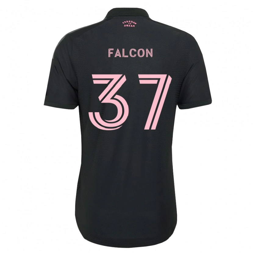 Danxen Damen Maximiliano Falcón #37 Pink Schwarz Weiß Auswärtstrikot Trikot 2026/27 T-Shirt Österreich