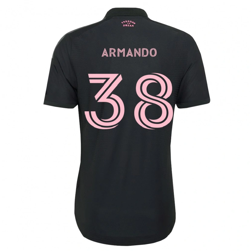 Danxen Damen Máximo Armando #38 Pink Schwarz Weiß Auswärtstrikot Trikot 2026/27 T-Shirt Österreich