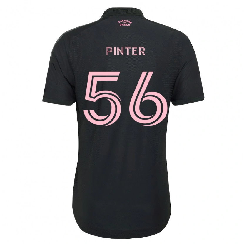 Danxen Damen Dániel Pintér #56 Pink Schwarz Weiß Auswärtstrikot Trikot 2026/27 T-Shirt Österreich