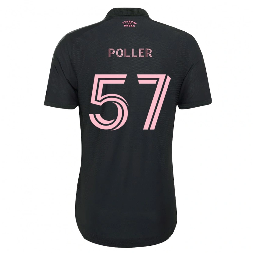 Danxen Damen Sebastian Poller #57 Pink Schwarz Weiß Auswärtstrikot Trikot 2026/27 T-Shirt Österreich