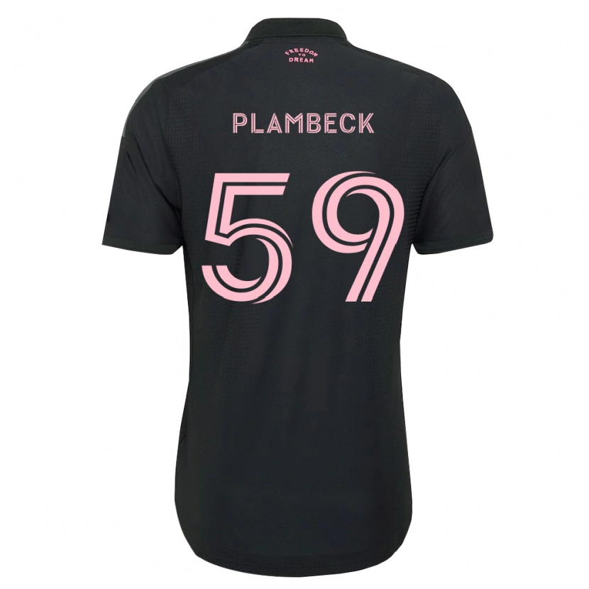 Danxen Damen Preston Plambeck #59 Pink Schwarz Weiß Auswärtstrikot Trikot 2026/27 T-Shirt Österreich