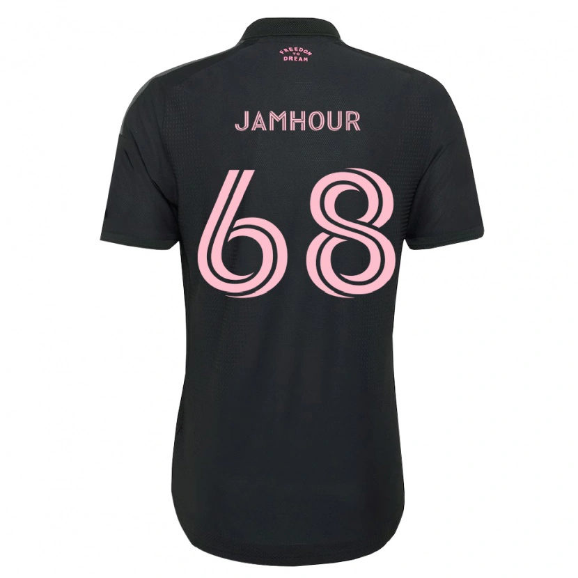 Danxen Damen Mohammed Jamhour #68 Pink Schwarz Weiß Auswärtstrikot Trikot 2026/27 T-Shirt Österreich
