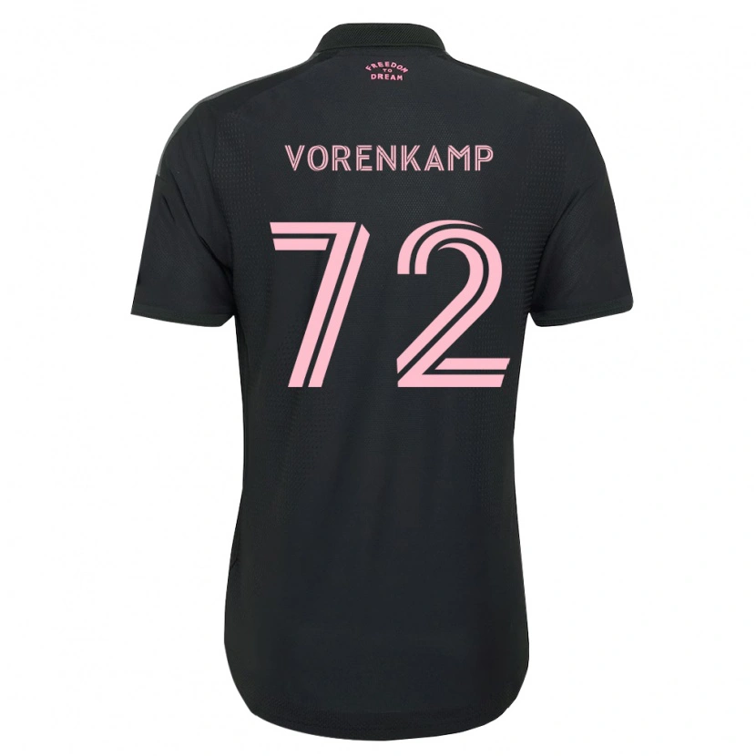 Danxen Damen Theo Vorenkamp #72 Pink Schwarz Weiß Auswärtstrikot Trikot 2026/27 T-Shirt Österreich