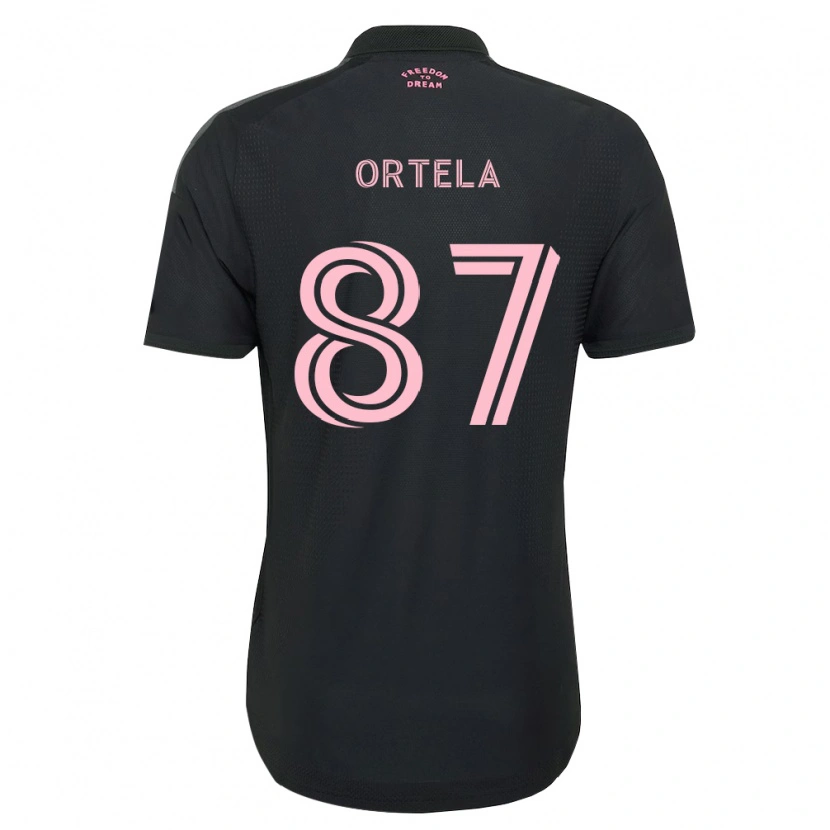 Danxen Damen Jerremy Ortela #87 Pink Schwarz Weiß Auswärtstrikot Trikot 2026/27 T-Shirt Österreich