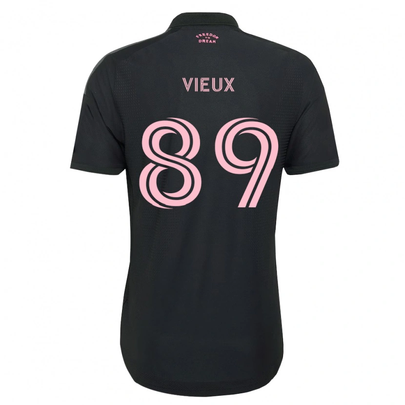 Danxen Damen Matthias Vieux #89 Pink Schwarz Weiß Auswärtstrikot Trikot 2026/27 T-Shirt Österreich