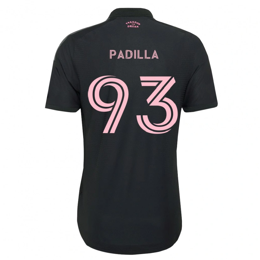 Danxen Damen Leandro Padilla #93 Pink Schwarz Weiß Auswärtstrikot Trikot 2026/27 T-Shirt Österreich