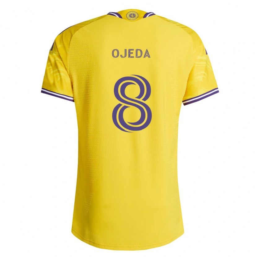 Danxen Damen Braian Ojeda #8 Gelb Violett Auswärtstrikot Trikot 2026/27 T-Shirt Österreich
