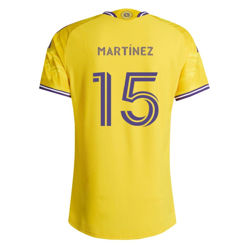 Danxen Damen Antonio Martínez #15 Gelb Violett Auswärtstrikot Trikot 2026/27 T-Shirt Österreich